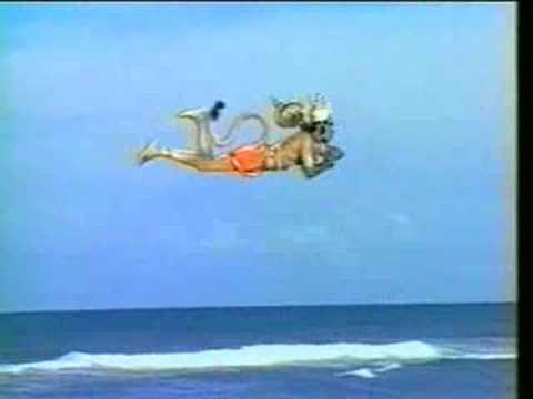 Hanuman Crosses the Ocean to Lanka.